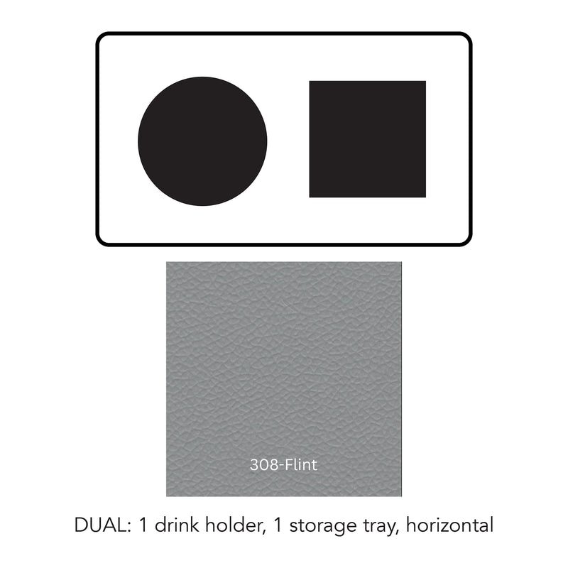 Load image into Gallery viewer, Composite#1 drink holder 1 storage tray horizontal__308-Flint
