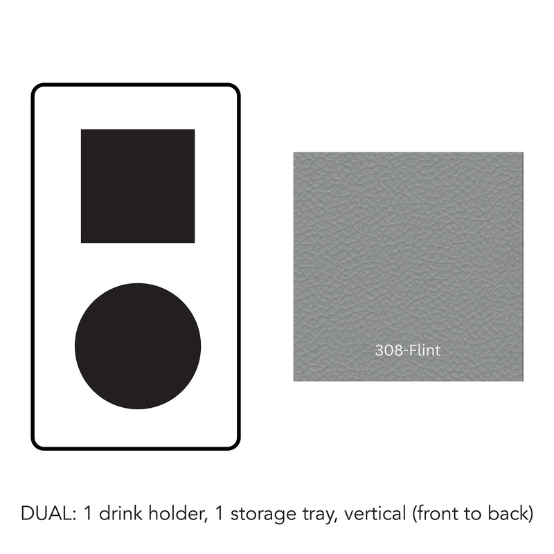 Load image into Gallery viewer, Composite#1 drink holder 1 storage tray vertical__308-Flint
