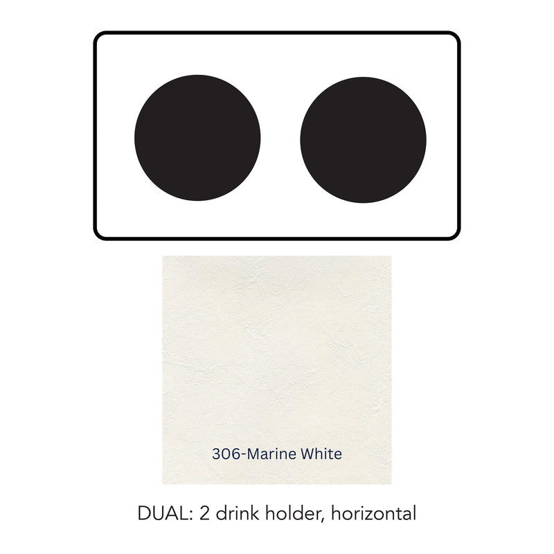 Load image into Gallery viewer, Composite#2 drink holders horizontal__306-Marine White
