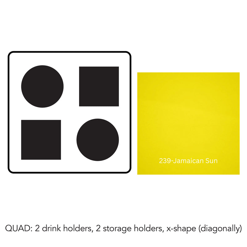 Load image into Gallery viewer, Composite#2 drink holders 2 storage trays - diagonal__239-Jamaican Sun
